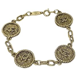 Chanel-CC Coin Link Bracelet-Golden