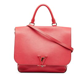 Louis Vuitton-Leather Volta Handbag M50287-Red