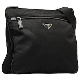 Prada-Bandolera Tessuto-Negro