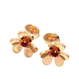 Van Cleef & Arpels-18k Gold Frivole Ruby Earrings VCARP78a00-Other