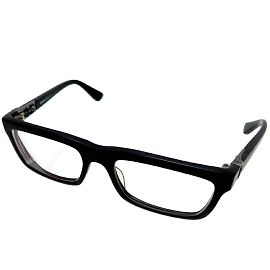 Chrome Hearts Square Frame Eyeglasses PINETRANUS Black