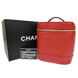 Chanel-Chanel Vanity-Vermelho