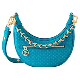 Louis Vuitton Loop blue leather handbag Blue