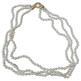 Autre Marque-Pearl necklace from Mizaki-Eggshell