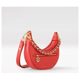 Louis Vuitton-LV Loop in pelle rossa nuova-Rosso