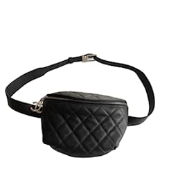 Chanel-UNIFORM WAIST BAG-Black