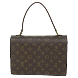 Louis Vuitton-LOUIS VUITTON Bolso de mano Monogram Concorde M51190 LV Auth 57937-Monograma