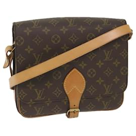 Louis Vuitton-LOUIS VUITTON Monogram Cartouchiere GM Shoulder Bag M51252 LV Auth 55008-Monogram