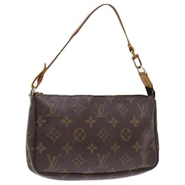 Louis Vuitton-LOUIS VUITTON Monogram Pochette Accessoires Pochette M51980 Auth LV 57411-Monogramme