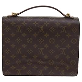 Louis Vuitton-Louis Vuitton Monogram Monceau 28 Hand Bag 2way M51185 LV Auth 56941-Monogram