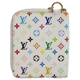 Louis Vuitton-Copertina agenda LOUIS VUITTON Multicolor Agenda Mini Zippe R21046 auth 56849alla-Bianco