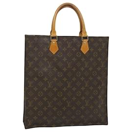 Louis Vuitton-LOUIS VUITTON Monogram Sac Plat Sac à main M51140 Auth LV 57418-Monogramme