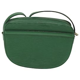 Louis Vuitton-LOUIS VUITTON Epi Jeune Fille MM Bolsa de Ombro Verde M52154 Autenticação de LV 56471-Verde