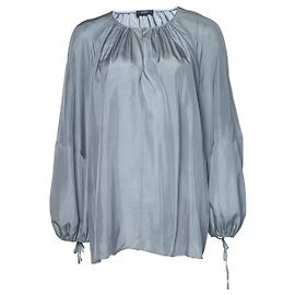 JOSEPH, blusa azul com manga balão Azul