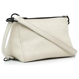 Louis Vuitton-Louis Vuitton Empreinte Triangle Blanc Monogramme-Blanc