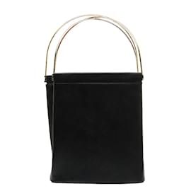 Cartier-Leather Trinity Handbag-Black