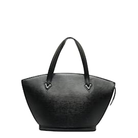 Louis Vuitton-Epi Saint Jacques kurzer Riemen M52272-Schwarz