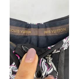 Louis Vuitton-LOUIS VUITTON Pantalones cortos T.fr 40 poliéster-Negro