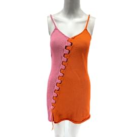 Autre Marque-TACH CLOTHING  Dresses T.International S Cotton-Orange