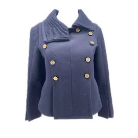Nina Ricci jackets T.FR 38 Wool Navy blue