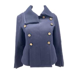 Nina Ricci-NINA RICCI  Jackets T.fr 38 Wool-Navy blue