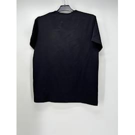 Barrie-BARRIE T-shirts T.International M Coton-Noir