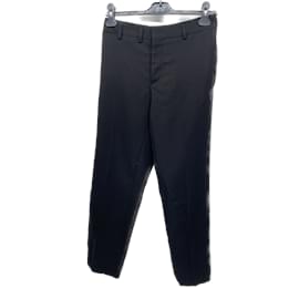 Saint Laurent-SAINT LAURENT  Trousers T.fr 46 cotton-Black
