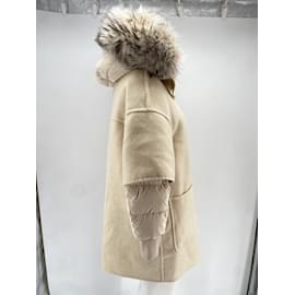 Autre Marque-MOORER  Coats T.it 40 cashmere-Beige