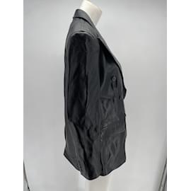 Autre Marque-NON SIGNE / UNSIGNED  Jackets T.International S Leather-Black