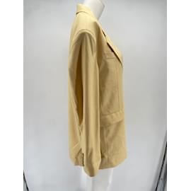 Autre Marque-NON SIGNE / UNSIGNED  Jackets T.fr 38 cotton-Beige