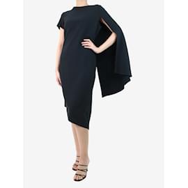 Autre Marque-Schwarzes asymmetrisches Kleid – Größe UK 12-Schwarz