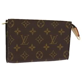 Louis Vuitton-LOUIS VUITTON Secchio con monogramma Borsa per accessori PM LV Auth 57397-Monogramma