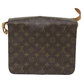 Louis Vuitton-LOUIS VUITTON Monogram Cartouchiere GM Shoulder Bag M51252 LV Auth 56487-Monogram