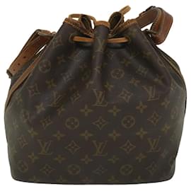 Louis Vuitton-LOUIS VUITTON Monogram Petit Noe Shoulder Bag M42226 LV Auth 56977-Monogram