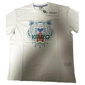 Kenzo-T-shirt Kenzo con tomaia-Bianco