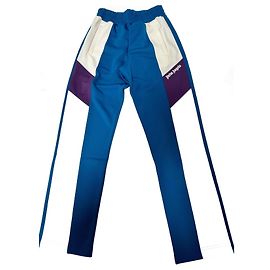 Palm Angels Track Pants White Blue Purple
