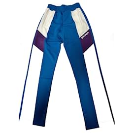 Palm Angels-Palm Angels Track Pants-White,Blue,Purple