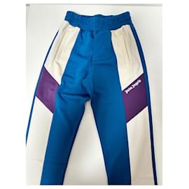 Palm Angels-Palm Angels Track Pants-White,Blue,Purple