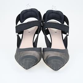 Fendi-Zapatos de salón destalonados Colibri negros-Negro