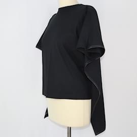 Céline-T-shirt cape noir-Noir