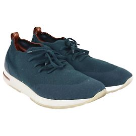 Loro Piana vert/blue 360 Baskets LP Flexy Walk Bleu