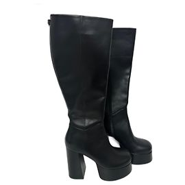 Versace Platform Boots Black