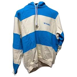 Autre Marque-Sunnei Stripes Hoodie-Other,Yellow,Turquoise
