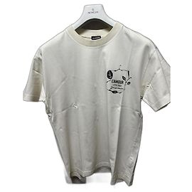 Camiseta Jacquemus L'Amour Negro Beige Crema