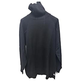 Pull à col roulé Zara Noir