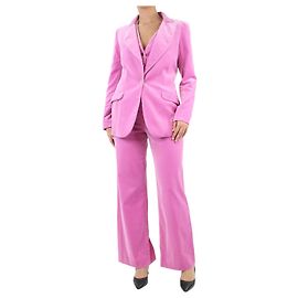 Alice by Temperley Velluto rosa 3Completo completo da 1 pezzo - taglia UK 12 Rosa