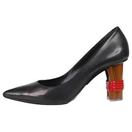 Balenciaga-Zapatos de tacón de bambú negros - talla UE 37.5-Negro