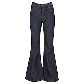 Chloé-Chloé Circular Denim Iconic Jeans in Navy Recycled Cotton-Blue,Navy blue