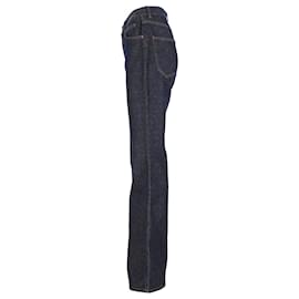 Chloé-Chloé Circular Denim Iconic Jeans em algodão reciclado marinho-Azul,Azul marinho