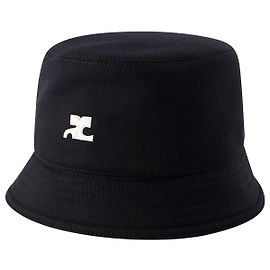 Courreges Cappello da pescatore esclusivo - Courrèges - Cotone - Nero Nero